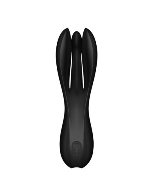 SATISFYER - VIBRATORE THREESOME 2 NERO