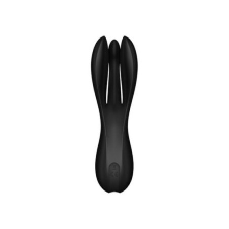 SATISFYER - VIBRATORE THREESOME 2 NERO