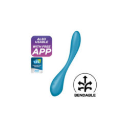 SATISFYER - MULTI VIBRATORE G-SPOT FLEX 5 BLU