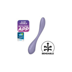 SATISFYER - MULTI VIBRATORE G-SPOT FLEX 5 LILLA