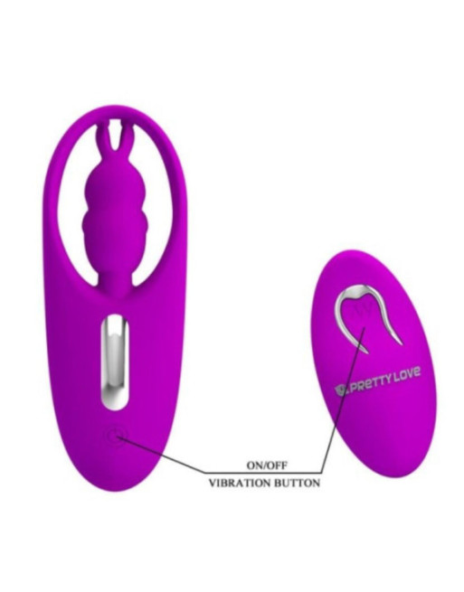 PRETTY LOVE - STIMOLATORE PER MUTANDINE CON TELECOMANDO WILD RABBIT LILLA