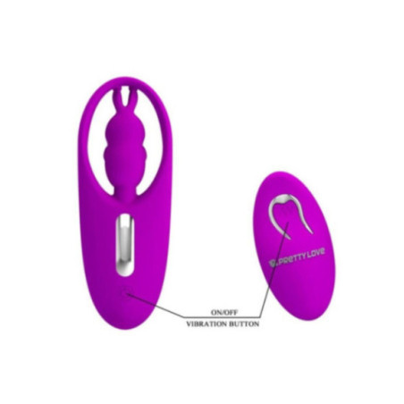 PRETTY LOVE - STIMOLATORE PER MUTANDINE CON TELECOMANDO WILD RABBIT LILLA