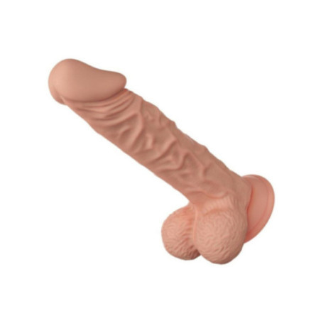 BAILE - BELLISSIMO INCONTRO DILDO REALISTICO FLESSIBILE BURAQ 24 CM NATURALE