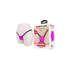 PRETTY LOVE - MASSAGGIATORE PER CLITORIDE HEARTBEAT 10 MODALIT DI VIBRAZIONE VIOLA