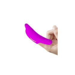 PRETTY LOVE - POTENTE STIMOLATORE DELLE DITA DELPHINI VIOLA