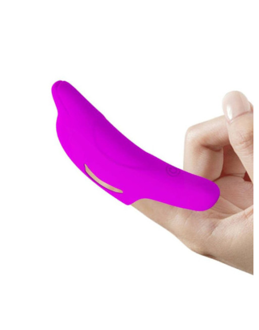 PRETTY LOVE - POTENTE STIMOLATORE DELLE DITA DELPHINI VIOLA