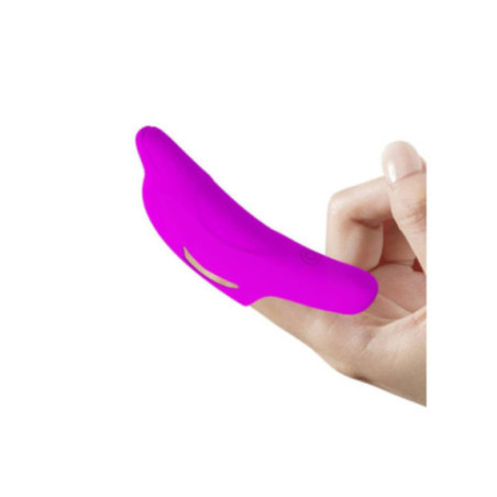 PRETTY LOVE - POTENTE STIMOLATORE DELLE DITA DELPHINI VIOLA
