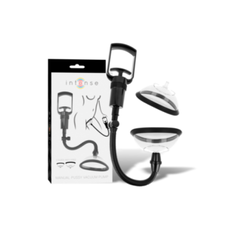 INTENSE - PUMP POMPA MANUALE VAGINALE CON DUE COPPE INTERCAMBIABILI