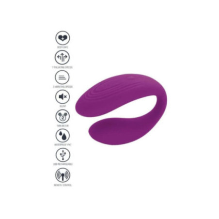 XOCOON - VIBRATORE DI COPPIA BOUND LOVE VIOLA