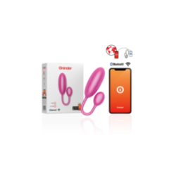 ONINDER - UOVO VIBRANTE DENVER ROSA 7 X 2,7 CM APP GRATUITA