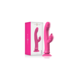 INTENSE - VIBRATORE JULIO RABBIT IN SILICONE ROSA