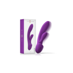 INTENSE - VIBRATORE LUIGI RABBIT SILICONE LIQUIDO VIOLA