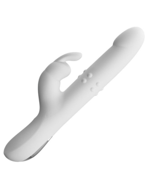 PRETTY LOVE - VIBRATORE REESE CON ROTAZIONE ARGENTO