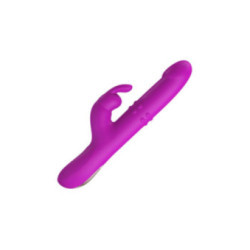 PRETTY LOVE - VIBRATORE REESE CON ROTAZIONE VIOLA