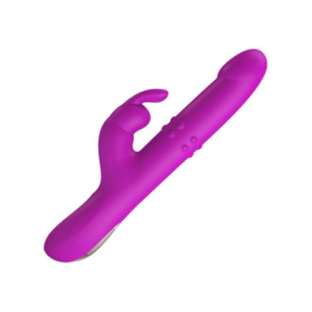 PRETTY LOVE - VIBRATORE REESE CON ROTAZIONE VIOLA