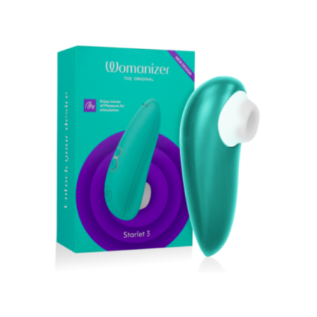 WOMANIZER - STIMOLATORE CLITORALE STARLET 3 TURCHESE