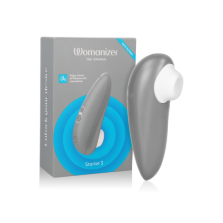 WOMANIZER - STIMOLATORE CLITORALE STARLET 3 GRIGIO