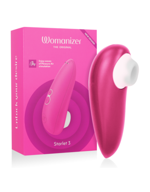 WOMANIZER - STIMOLATORE CLITORALE STARLET 3 ROSA