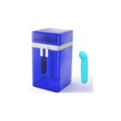 B SWISH - VIBRATORE RICARICABILE IN SILICONE BLU BCUTE CURVE INFINITE CLASSIC EDIZIONE LIMITATA