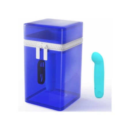 B SWISH - VIBRATORE RICARICABILE IN SILICONE BLU BCUTE CURVE INFINITE CLASSIC EDIZIONE LIMITATA