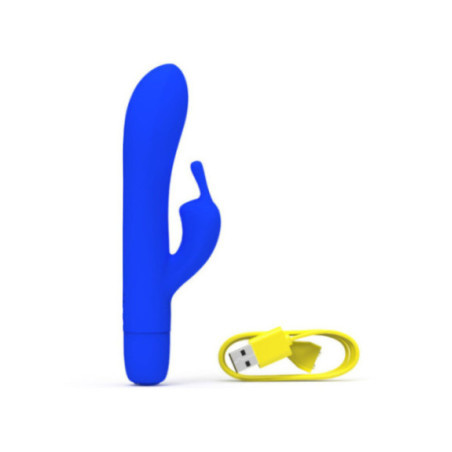 B SWISH - BWILD BUNNY INFINITE CLASSIC VIBRATORE RICARICABILE IN SILICONE BLU