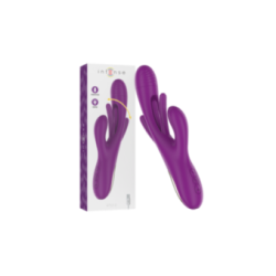 INTENSE - APOLO VIBRATORE MULTIFUNZIONE RICARICABILE 7 VIBRAZIONI CON LINGUA OSCILLANTE VIOLA