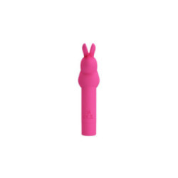 PRETTY LOVE - VIBRATORE IN SILICONE GERARDO FUSCHIA RABBIT