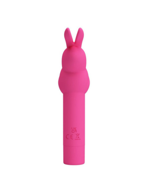 PRETTY LOVE - VIBRATORE IN SILICONE GERARDO FUSCHIA RABBIT