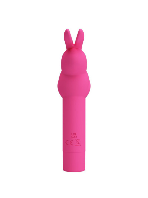 PRETTY LOVE - VIBRATORE IN SILICONE GERARDO FUSCHIA RABBIT