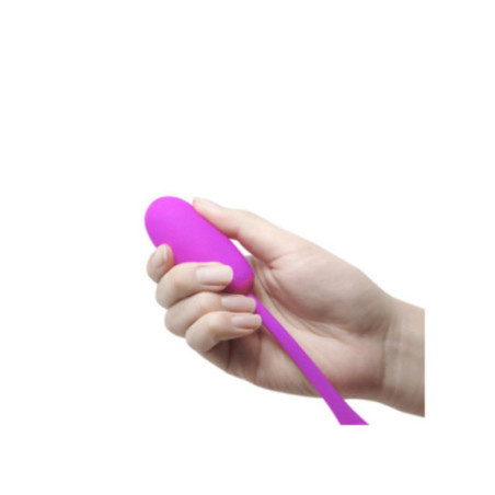 PRETTY LOVE - UOVO VIBRANTE JULIUS IMPERMEABILE-RICARICABILE VIOLA