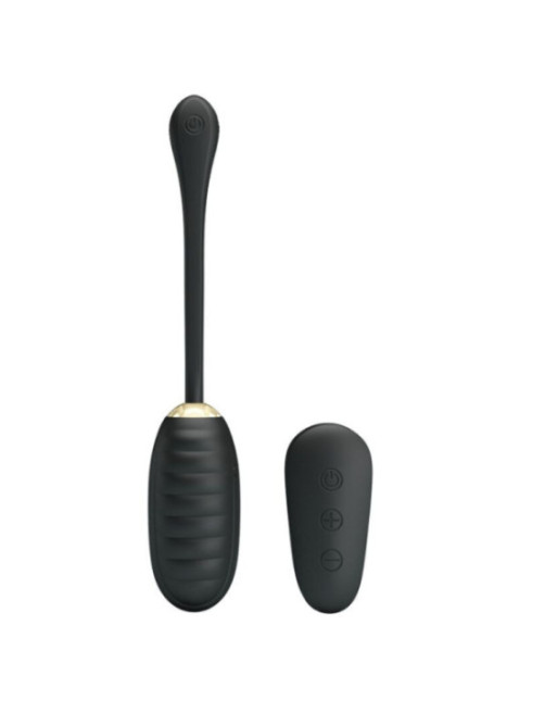 PRETTY LOVE - DOREEN LUXURY UOVO VIBRANTE RICARICABILE NERO TELECOMANDO