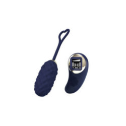 PRETTY LOVE - UOVO VIBRANTE CON TELECOMANDO BLU VIVIAN