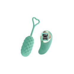 PRETTY LOVE - UOVO VIBRANTE CON TELECOMANDO VERDE VIVIAN