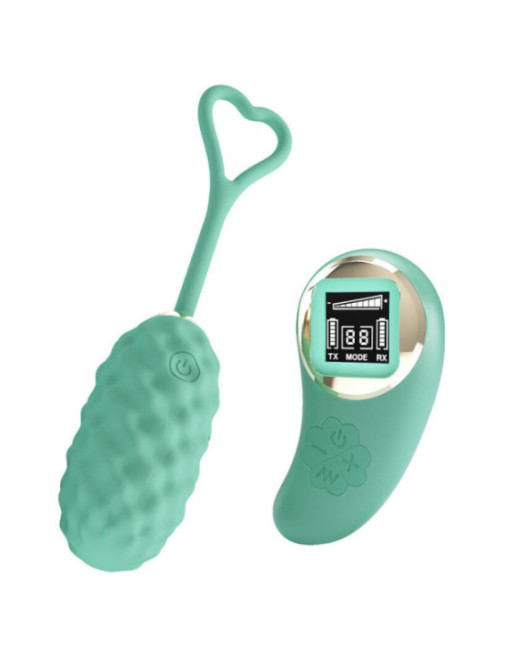 PRETTY LOVE - UOVO VIBRANTE CON TELECOMANDO VERDE VIVIAN