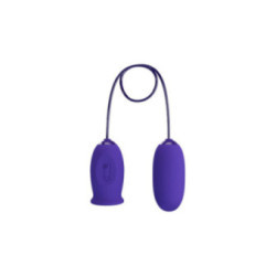 PRETTY LOVE - VIBRATORE STIMOLATORE RICARICABILE DAISY YOUTH VIOLETTO