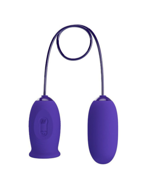 PRETTY LOVE - VIBRATORE STIMOLATORE RICARICABILE DAISY YOUTH VIOLETTO