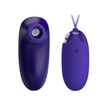 PRETTY LOVE - STIMOLATORE E UOVO PORTATILE