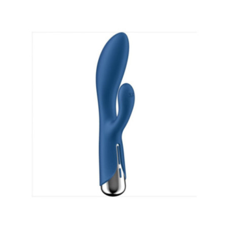 SATISFYER - SPINNING RABBIT 1 STIMOLAZIONE CLITORIDE E PUNTO G BLU