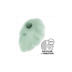 SATISFYER - VIBRATORE CLOUD DANCER GREEN AIR PULSE