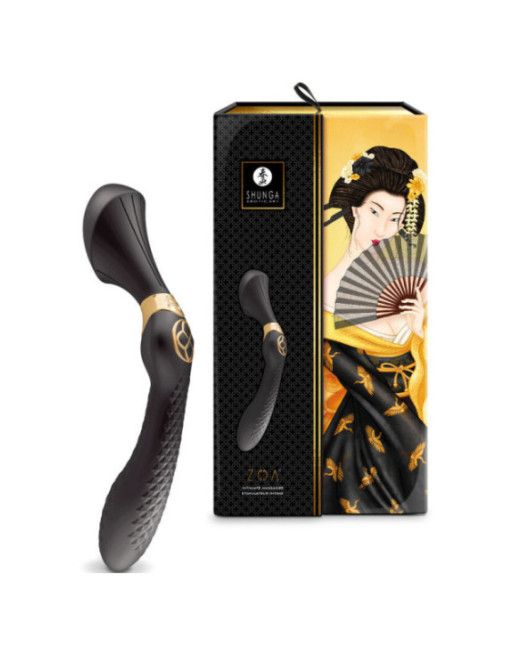 SHUNGA - MASSAGGIATORE INTIMO ZOA NERO