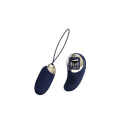 PRETTY LOVE - TELECOMANDO UOVO VIBRANTE MINA BLU