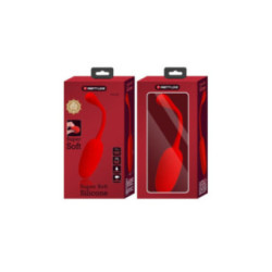 PRETTY LOVE - UOVO VIBRANTE RICARICABILE KNUCKER ROSSO