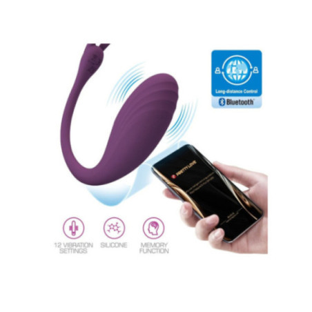 PRETTY LOVE - CATALINA VIBRATOR APP TELECOMANDO VIOLA