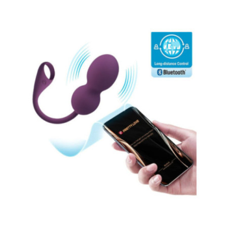 PRETTY LOVE - APP ELVIRA KEGEL BALLS TELECOMANDO VIOLA