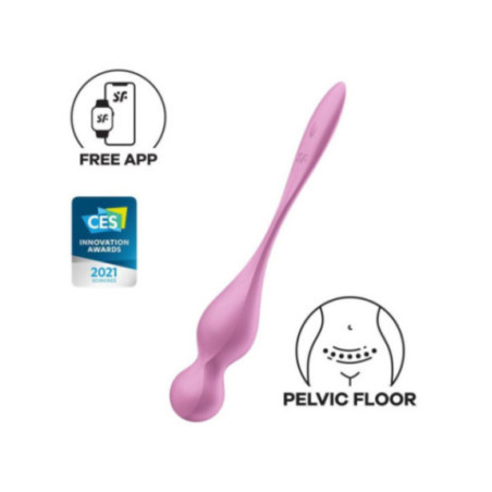 SATISFYER - LOVE BIRDS PALLE VIBRANTI KEGEL ROSA