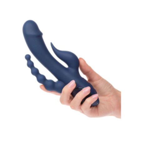 CALEXOTICS - VIBRATORE TRIPLO ORGASMO BLU