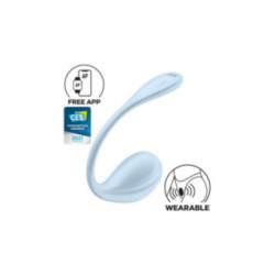 SATISFYER - STIMOLATORE PUNTO G PETALE LISCIO SKY BLUE APP GRATUITA