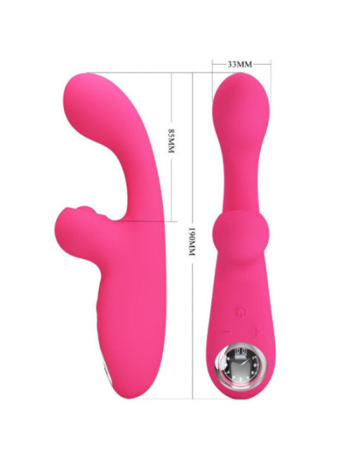 PRETTY LOVE - SKYLAR VIBRATORE STIMOLATORE ROSA