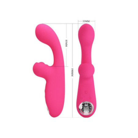 PRETTY LOVE - SKYLAR VIBRATORE STIMOLATORE ROSA