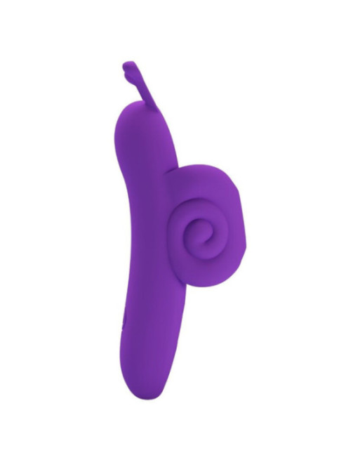 PRETTY LOVE - SNAIL POTENTE STIMOLATORE DELLE DITA VIOLA